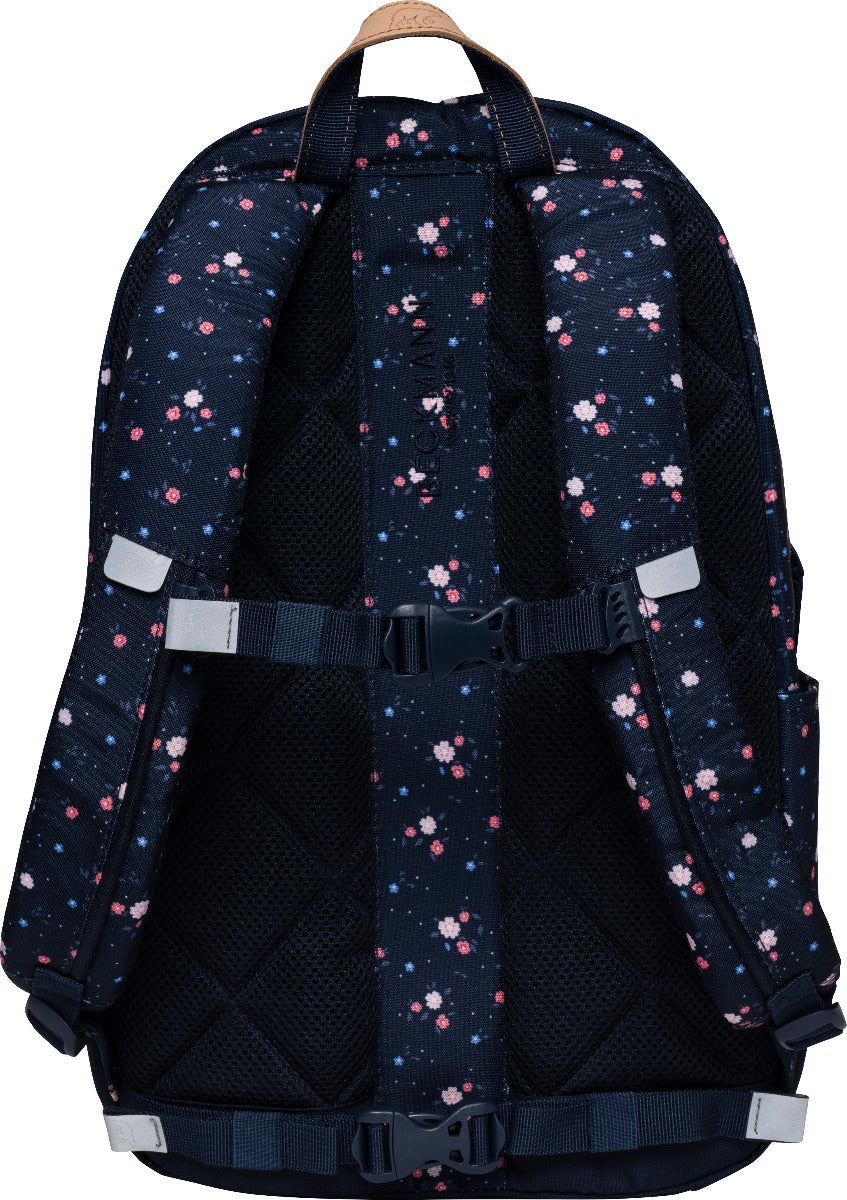 Skolesekk 2-7.kl Floral Urban midi 26L Beckmann - Beckmann - Urban