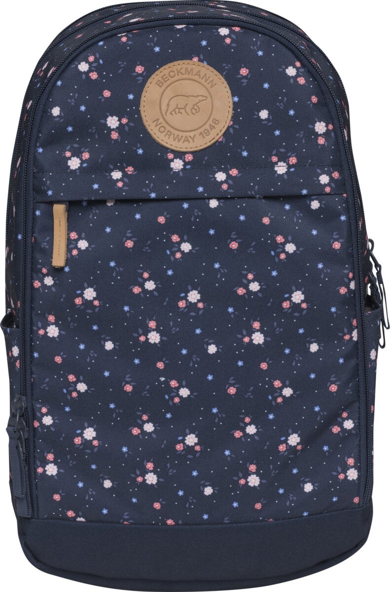 Skolesekk 2-7.kl Floral Urban midi 26L Beckmann - Beckmann