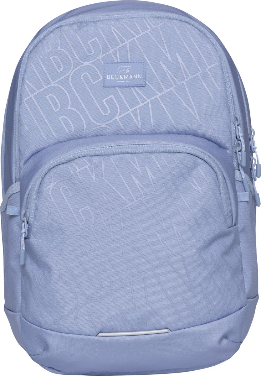 Skolesekk 2.7-kl Blue Metallic Sport Junior 30L - Beckmann