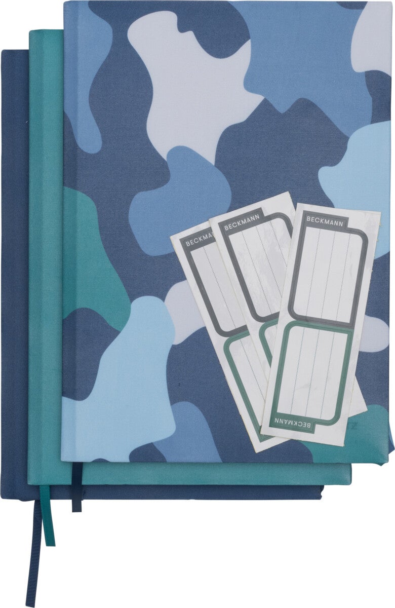Bokbind elastisk 3pk Color Camo Beckmann