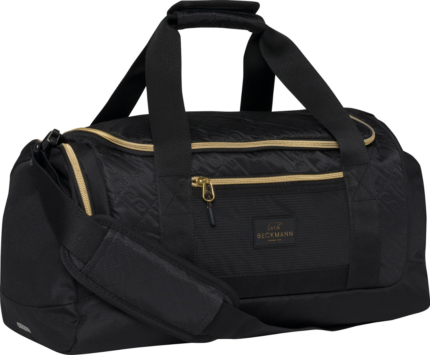 Gymbag 2-7.kl Black Gold Sport Duffelbag Beckmann
