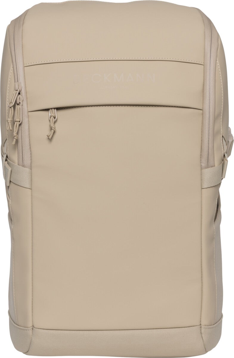 Skolesekk Street FLX Beige 30-35L Beckmann