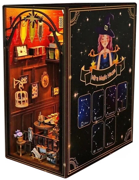 Book Nook Miras Magiske Hus