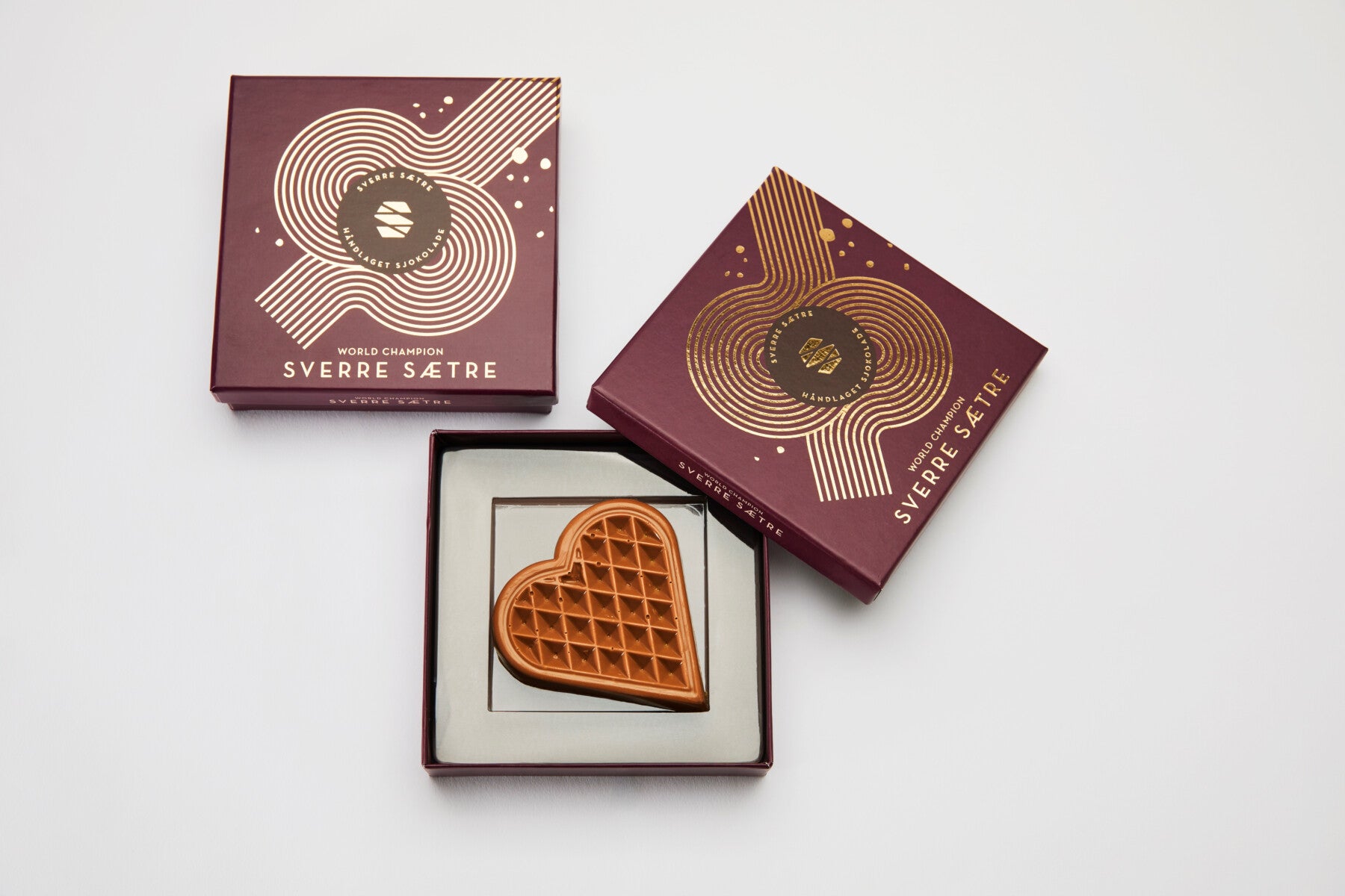 Vaffelhjerte Dubai Sverre Sætre sjokolade pistasj
