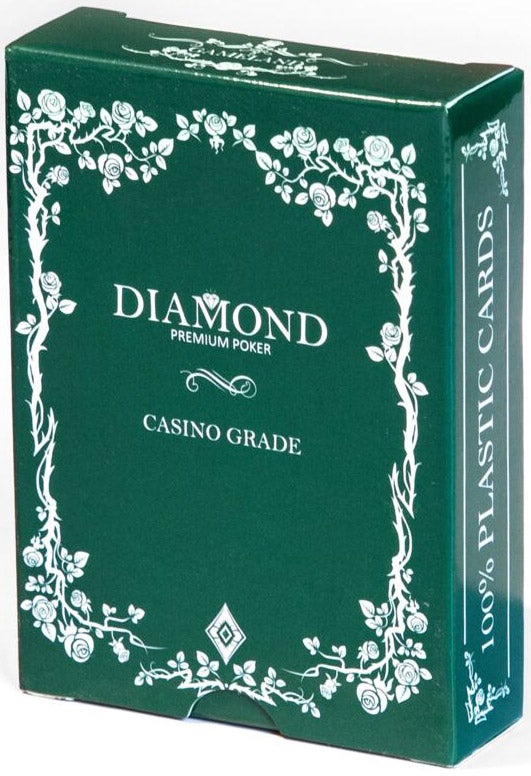 Kortstokk Poker Diamond 100% Plast