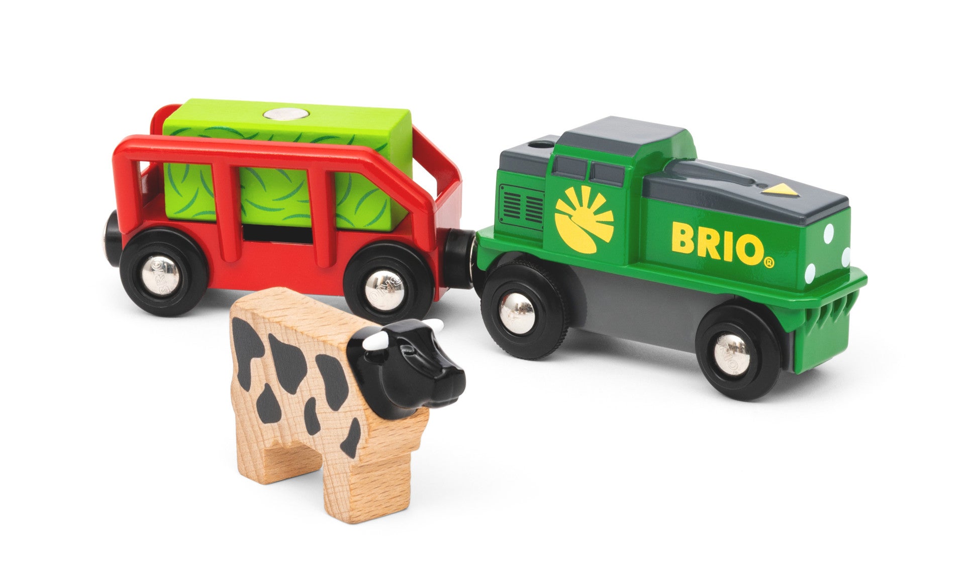 Bilde av Brio World Farm Battery Train