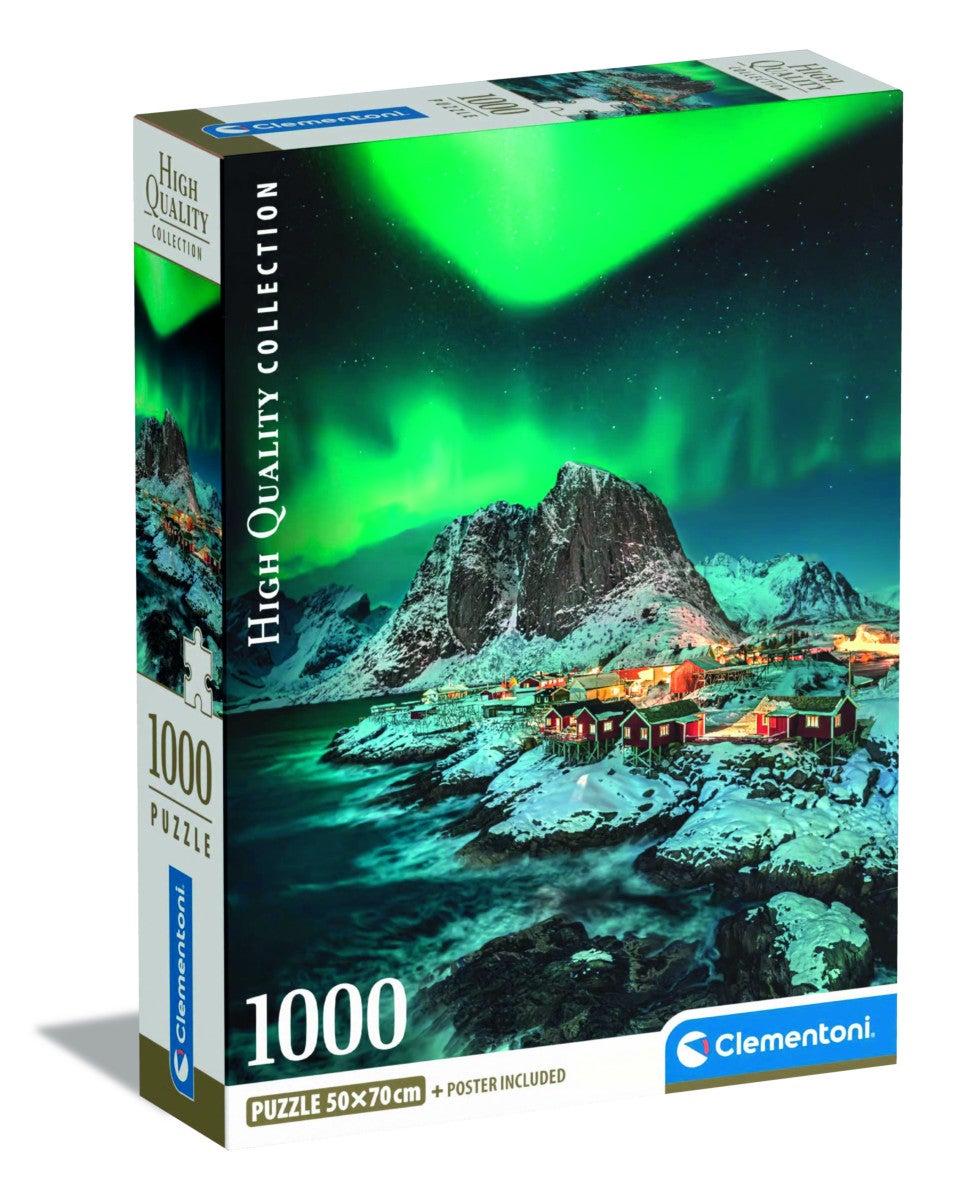 Puslespill 1000 HQC Lofoten Islands Clementoni