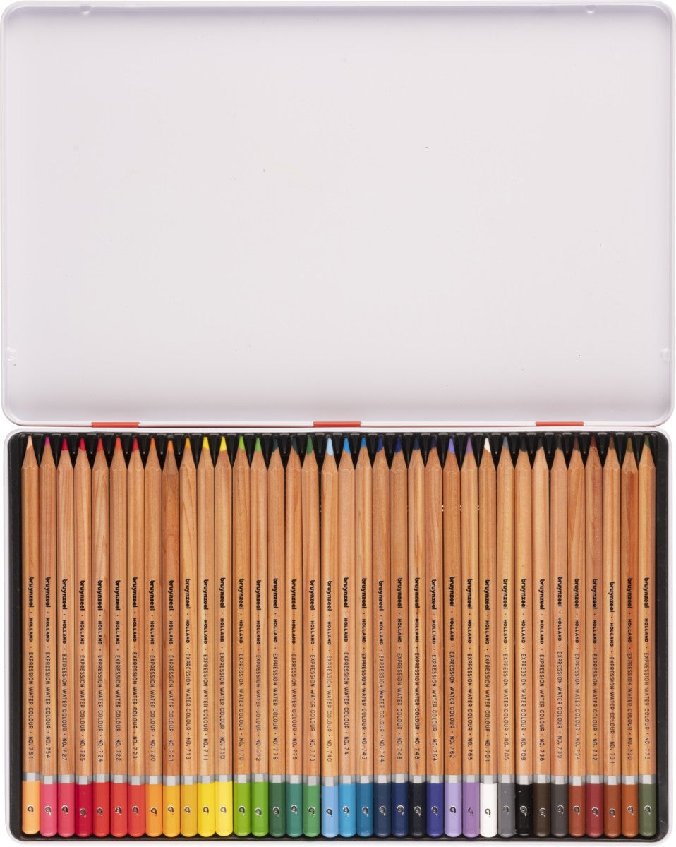 Akvarellblyant Bruynzeel Sett 36Stk