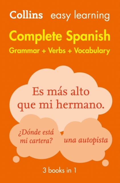Bilde av Easy Learning Spanish Complete Grammar, Verbs And Av Collins Dictionaries
