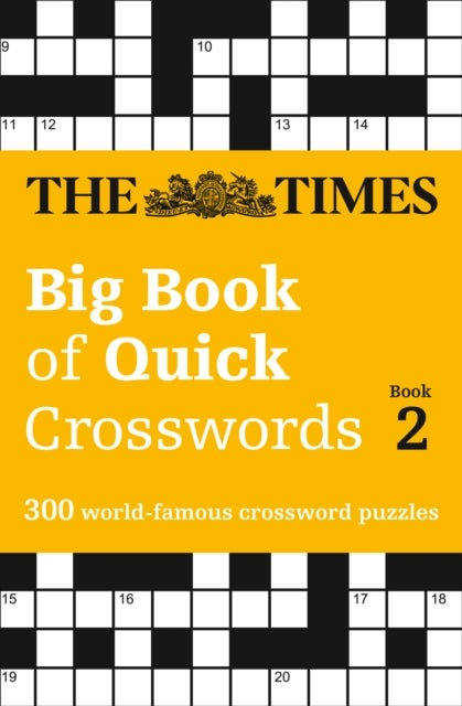 Bilde av The Times Big Book Of Quick Crosswords 2 Av The Times Mind Games