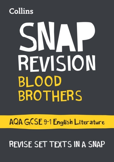 Bilde av Blood Brothers: Aqa Gcse 9-1 Grade English Literature Text Guide Av Collins Gcse