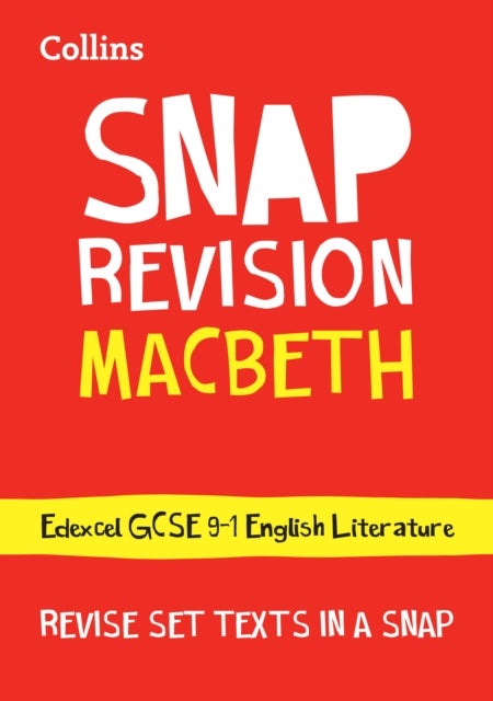 Bilde av Macbeth: Edexcel Gcse 9-1 English Literature Text Guide Av Collins Gcse