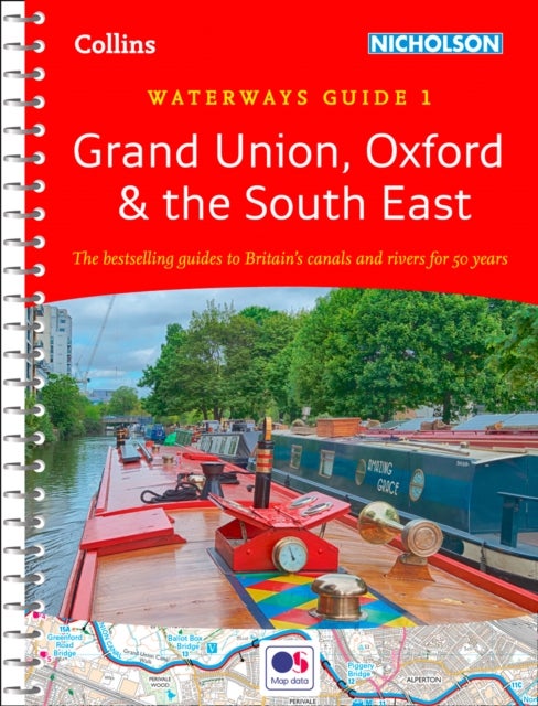 Bilde av Grand Union, Oxford And The South East Av Collins Maps