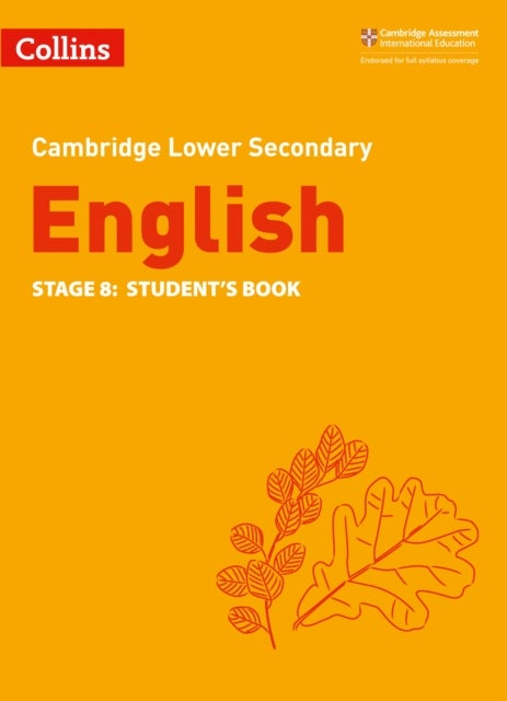 Bilde av Lower Secondary English Student&#039;s Book: Stage 8 Av Lucy Birchenough, Clare Constant, Naomi Hursthouse, Ian Kirby, Emma Page, Richard Vardy