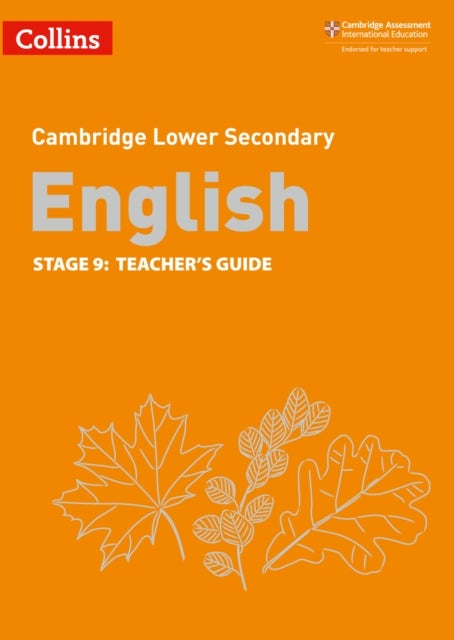 Bilde av Lower Secondary English Teacher&#039;s Guide: Stage 9 Av Steve Eddy, Naomi Hursthouse, Ian Kirby, Emma Page, Tom Spindler