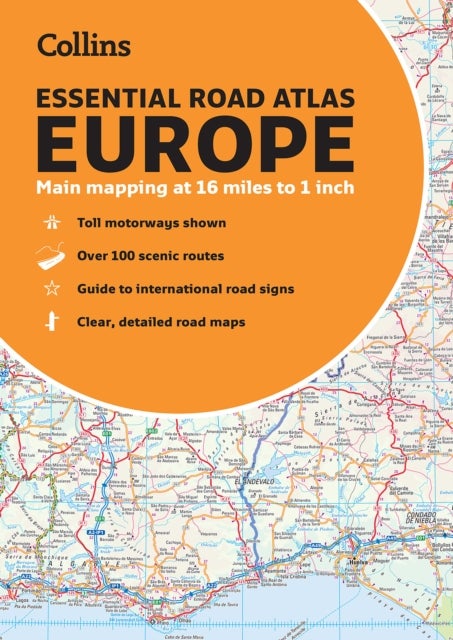 Bilde av Collins Essential Road Atlas Europe Av Collins Maps