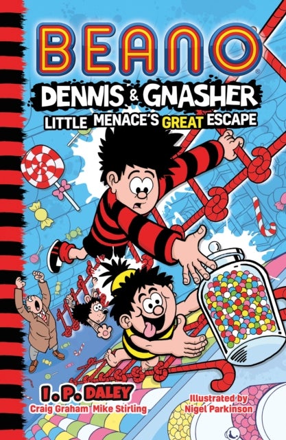 Bilde av Beano Dennis &amp; Gnasher: Little Menace&#039;s Great Escape Av Beano Studios, Craig Graham, Mike Stirling