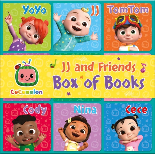 Bilde av Official Cocomelon: Jj &amp; Friends Box Of Books Av Cocomelon
