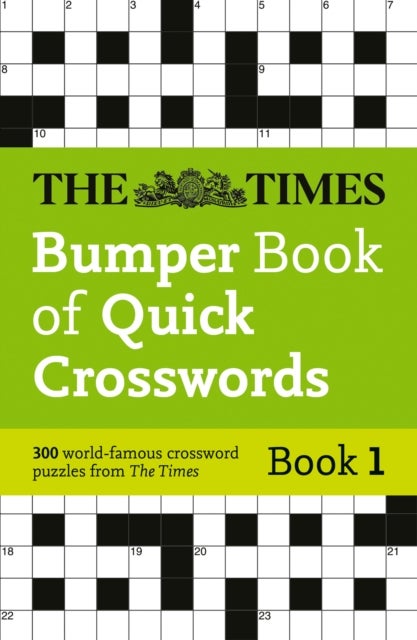 Bilde av The Times Bumper Book Of Quick Crosswords Book 1 Av The Times Mind Games