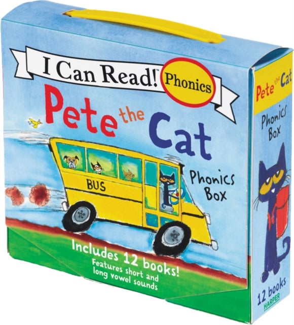 Bilde av Pete The Cat 12-book Phonics Fun! Av James Dean, Kimberly Dean