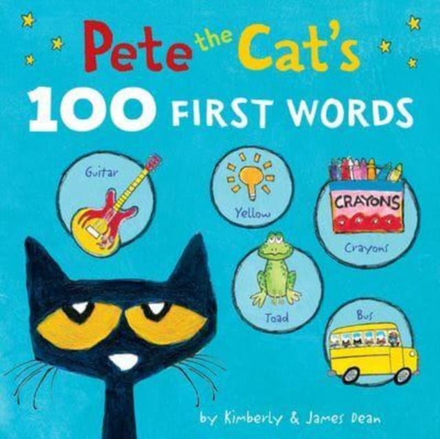 Bilde av Pete The Cat¿s 100 First Words Board Book Av James Dean, Kimberly Dean