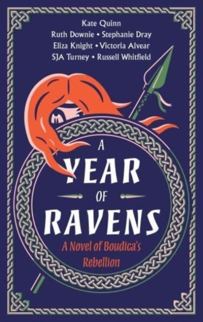 Bilde av A Year Of Ravens Av Kate Quinn, Eliza Knight, Russell Whitfield, Vicky Alvear, Ruth Downie, Stephanie Dray, Simon Turney