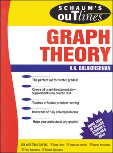 Bilde av Schaum&#039;s Outline Of Graph Theory: Including Hundreds Of Solved Problems Av V. Balakrishnan