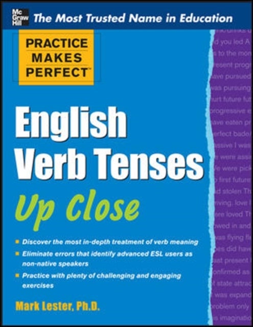 Bilde av Practice Makes Perfect English Verb Tenses Up Close Av Mark Lester