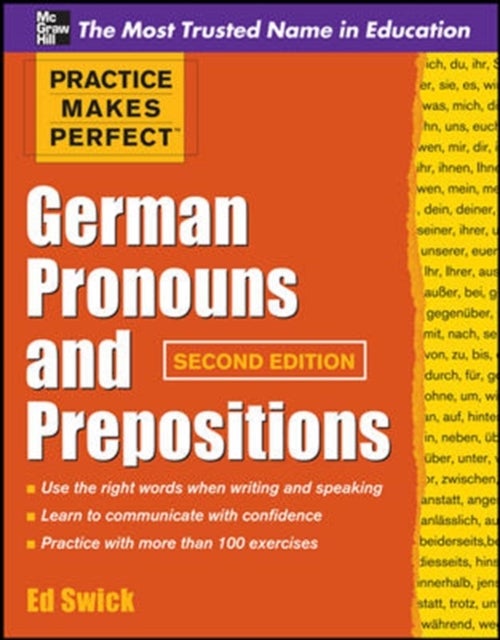 Bilde av Practice Makes Perfect German Pronouns And Prepositions, Second Edition Av Ed Swick