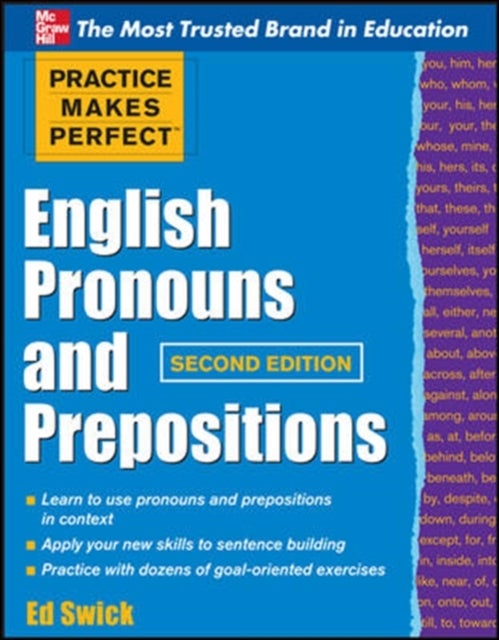 Bilde av Practice Makes Perfect English Pronouns And Prepositions, Second Edition Av Ed Swick