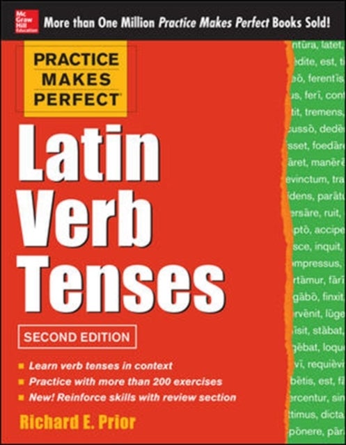 Bilde av Practice Makes Perfect Latin Verb Tenses Av Richard Prior