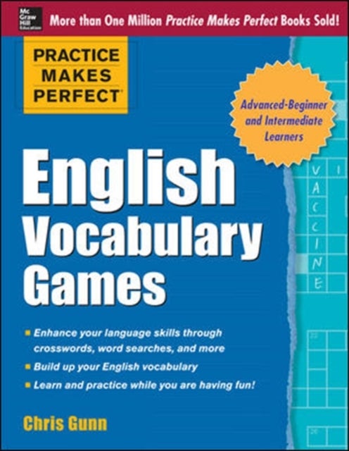 Bilde av Practice Makes Perfect English Vocabulary Games Av Chris Gunn