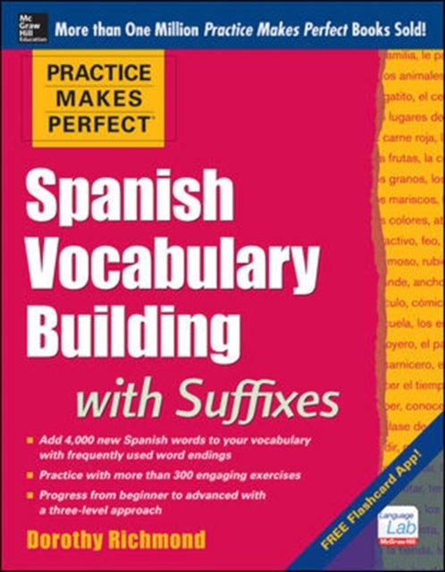 Bilde av Practice Makes Perfect Spanish Vocabulary Building With Suffixes Av Dorothy Richmond