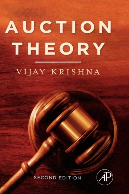 Bilde av Auction Theory Av Vijay (pennsylvania State University University Park U.s.a.) Krishna