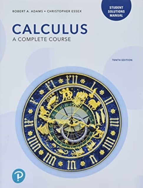 Bilde av Student Solutions Manual For Calculus Av Robert Adams, Christopher Essex