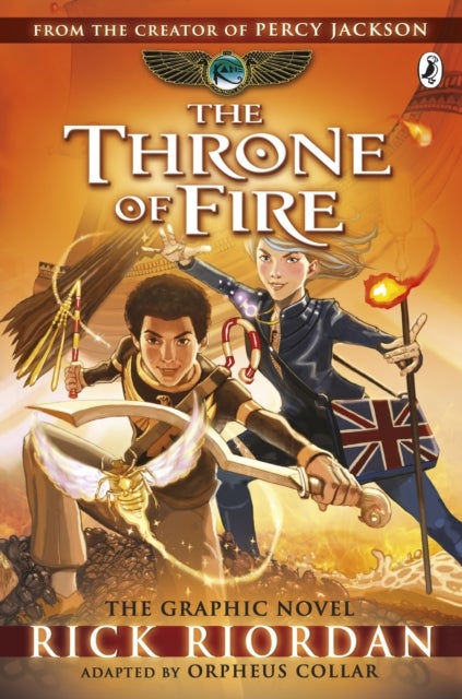 Bilde av The Throne Of Fire: The Graphic Novel (the Kane Chronicles Book 2) Av Rick Riordan