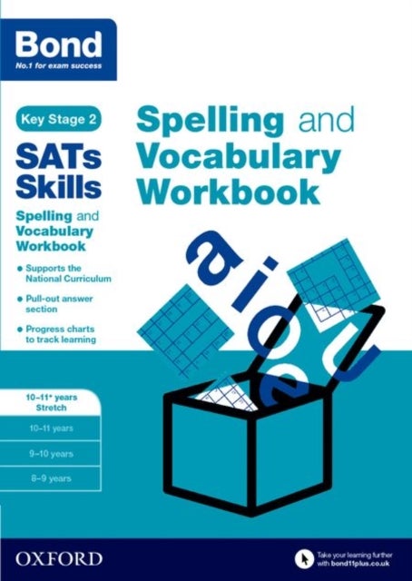 Bilde av Bond Sats Skills Spelling And Vocabulary Stretch Workbook Av Michellejoy Hughes, Bond Sats Skills