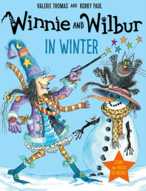 Bilde av Winnie And Wilbur In Winter And Audio Cd Av Valerie Thomas
