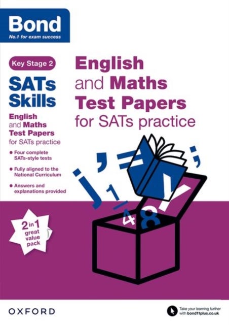 Bilde av Bond Sats Skills: English And Maths Test Paper Pack For Sats Practice Av Michellejoy Hughes, Bond 11+