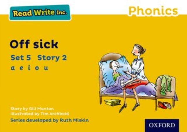 Bilde av Read Write Inc. Phonics: Off Sick (yellow Set 5 Storybook 2) Av Gill Munton