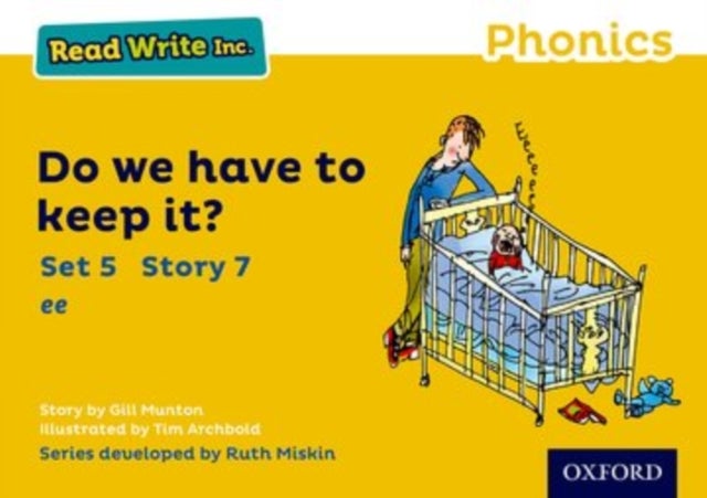 Bilde av Read Write Inc. Phonics: Do We Have To Keep It? (yellow Set 5 Storybook 7) Av Gill Munton