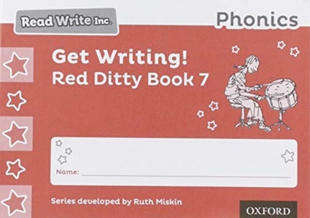 Bilde av Read Write Inc. Phonics: Get Writing! Red Ditty Book 7 Pack Of 10 Av Ruth Miskin