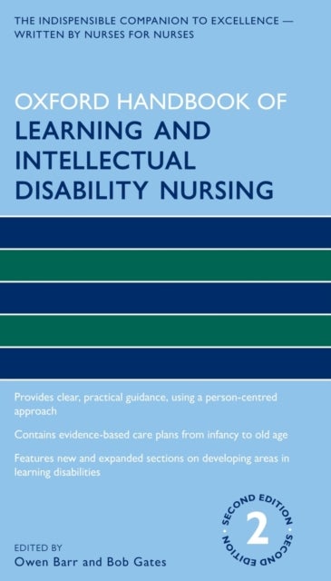 Bilde av Oxford Handbook Of Learning And Intellectual Disability Nursing