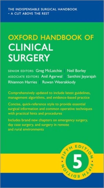 Bilde av Oxford Handbook Of Clinical Surgery Av Greg Mclatchie