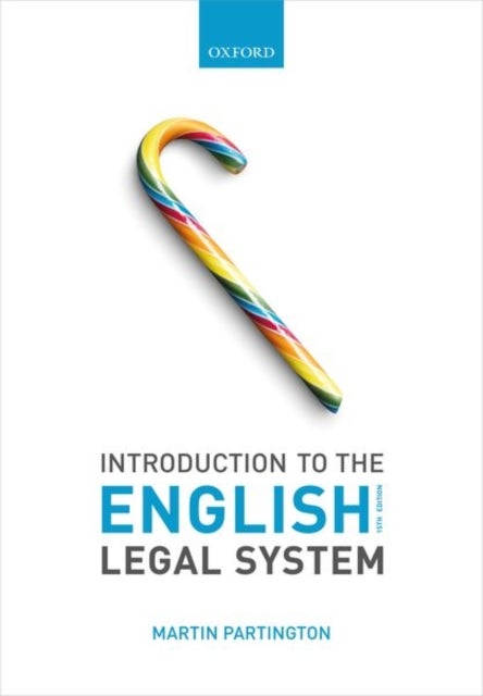 Bilde av Introduction To The English Legal System Av Martin (emeritus Professor Of Law University Of Bristol) Partington
