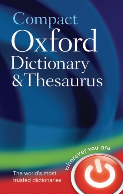 Bilde av Compact Oxford Dictionary &amp; Thesaurus Av Oxford Languages
