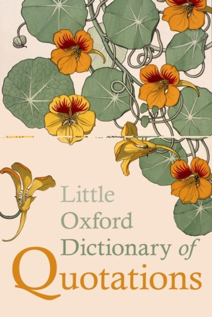 Bilde av Little Oxford Dictionary Of Quotations