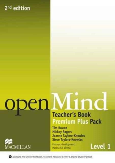 Bilde av Openmind 2nd Edition Ae Level 1 Teacher&#039;s Book Premium Plus Pack Av Joanne Taylore-knowles, Steve Taylore-knowles, Mickey Rogers