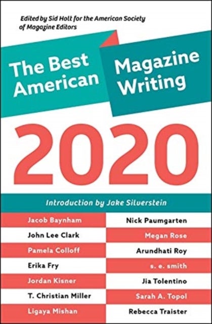 Bilde av The Best American Magazine Writing 2020