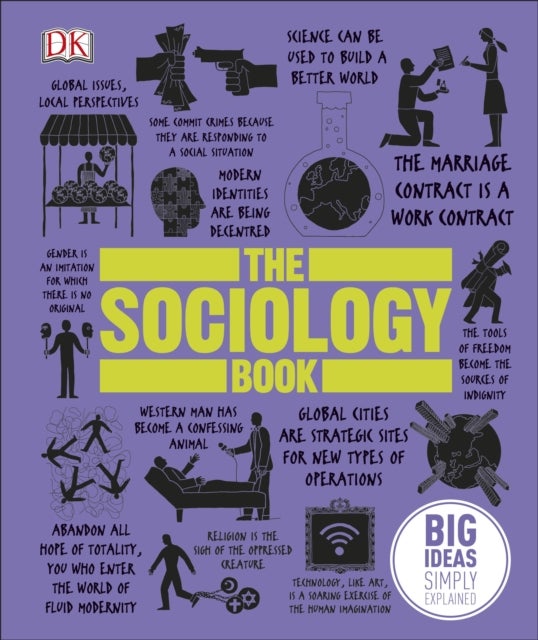 Bilde av The Sociology Book Av Sarah Tomley, Mitchell Hobbs, Megan Todd, Marcus Weeks, Dk